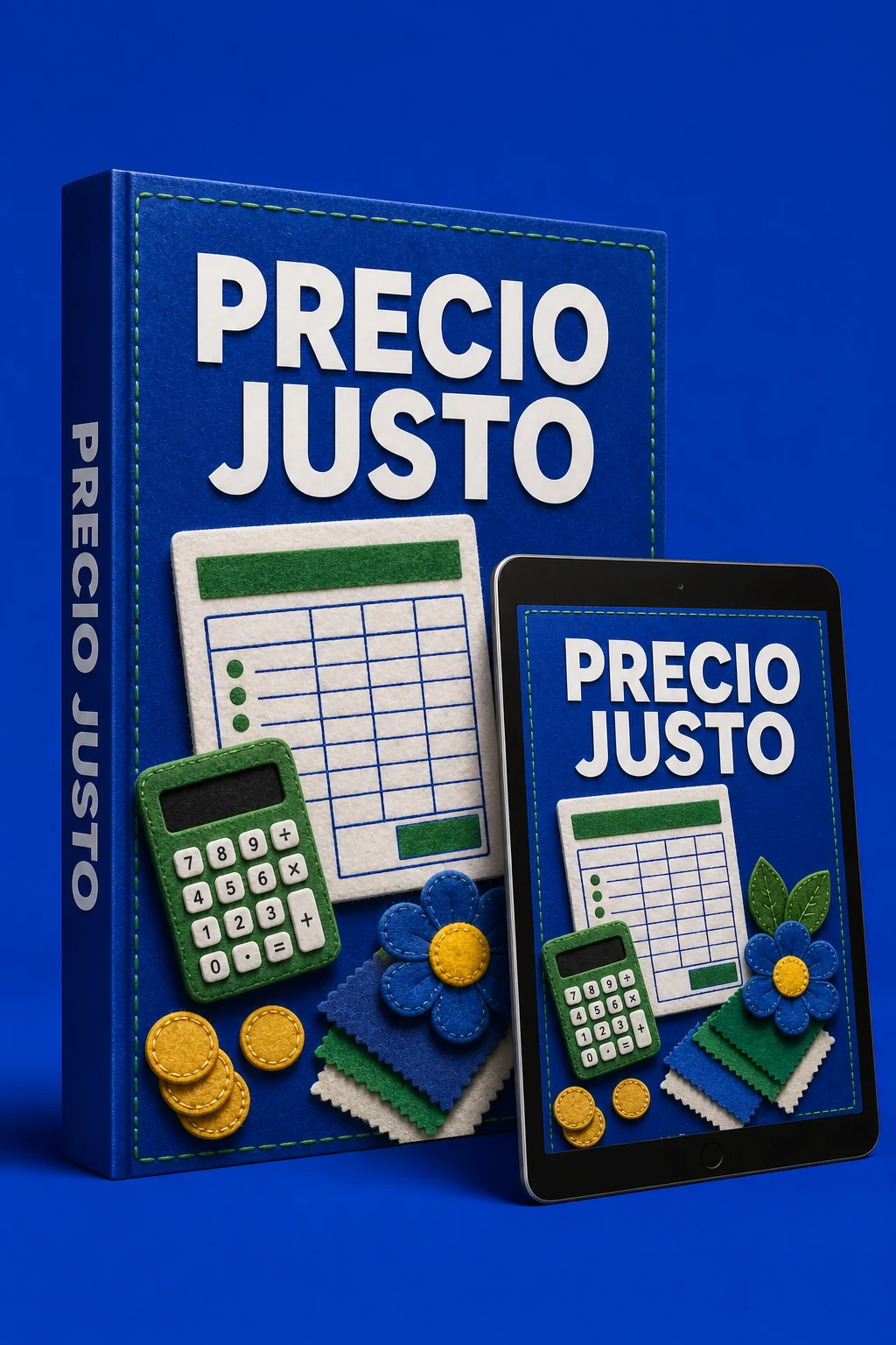 Mockup digital del bono Calculadora Precio Justo